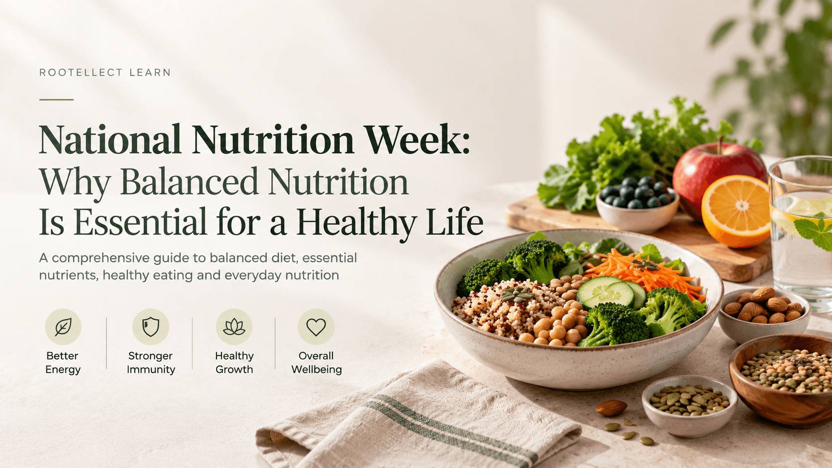 National Nutrition Week: Why Balanced Nutrition Is Essential for a Healthy Life
