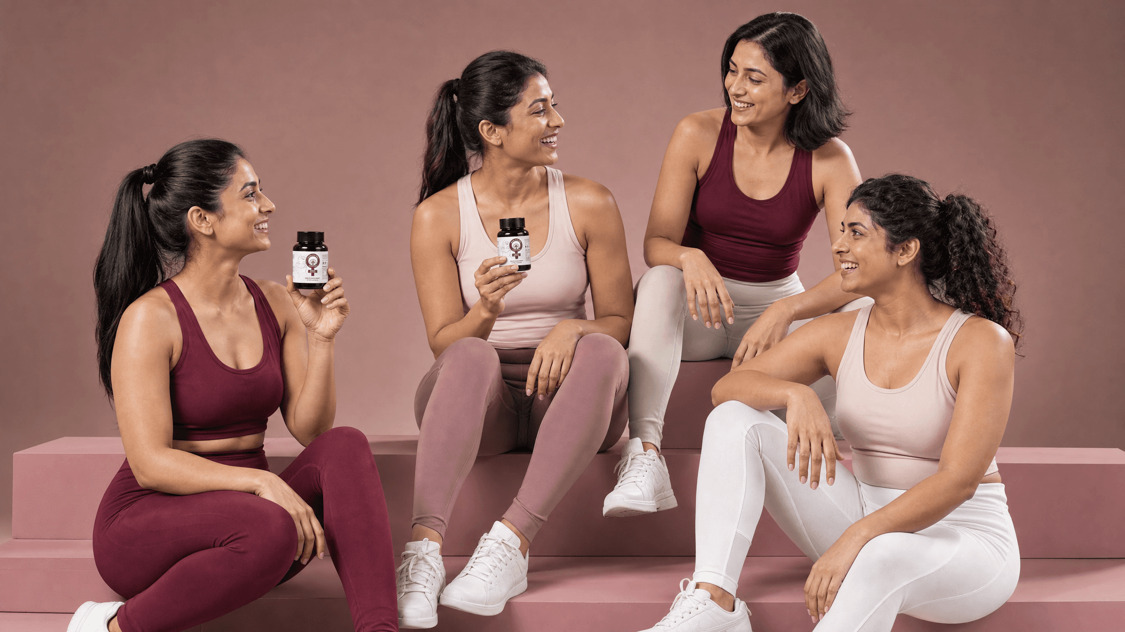 Women sharing a positive wellness moment with Rootellect Women Balance