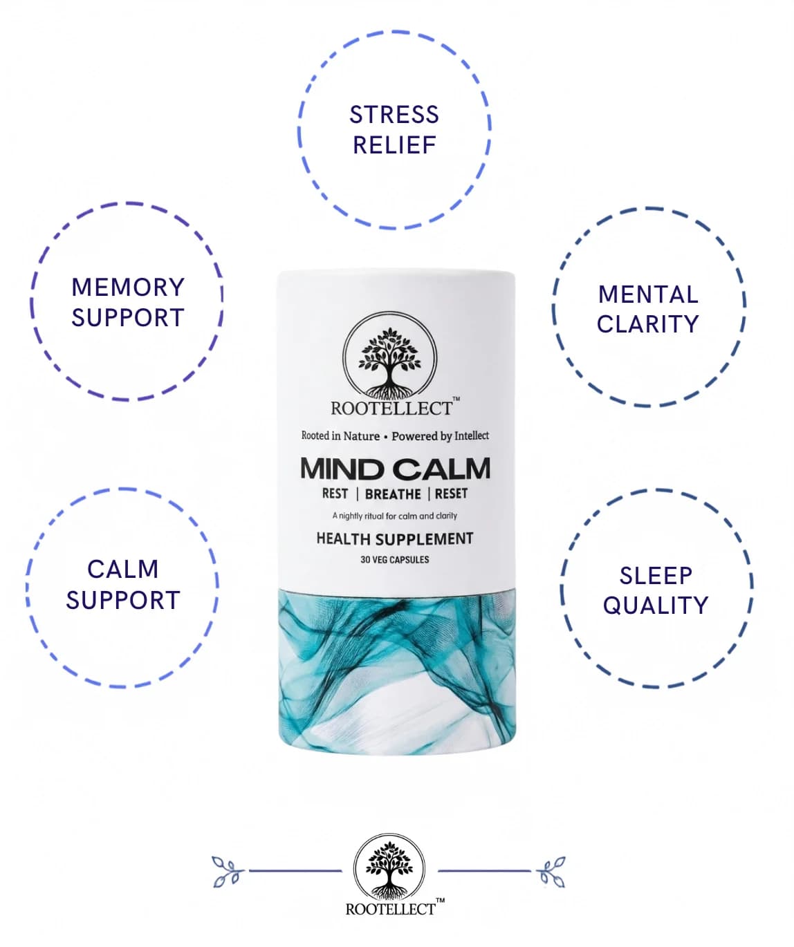 Rootellect Mind Calm product benefits