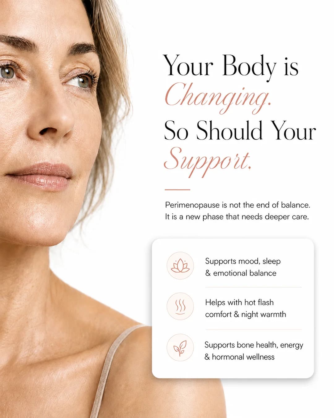 Perimenopause support lifestyle