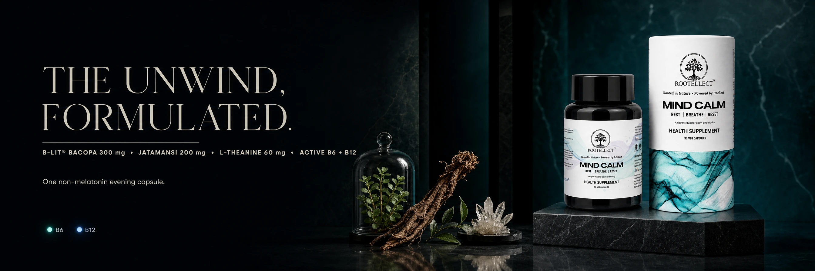Rootellect Mind Calm — formula and key ingredients