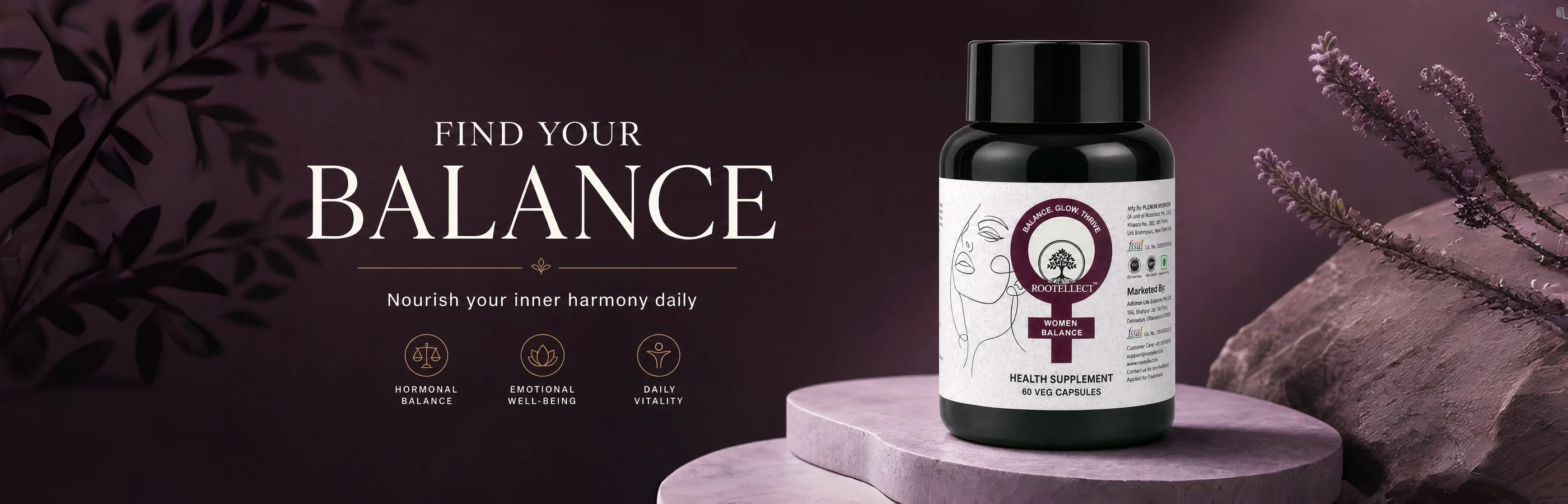 Rootellect Women Balance — lifestyle